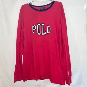 vintage polo long sleeve
